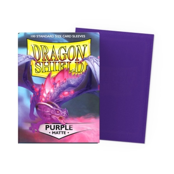Dragon-Shield-Standard-Sleeves-matte-purple-100-Sleeves
